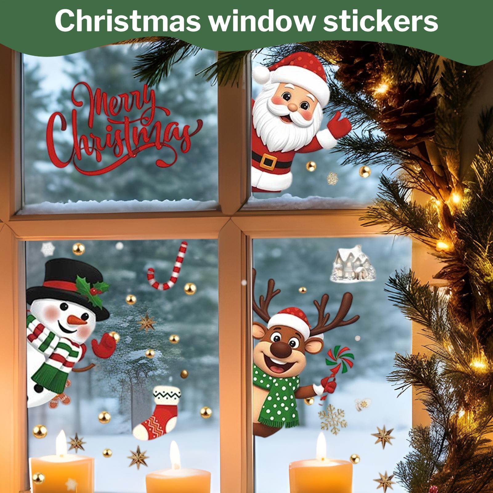 Christmas Window Decorations H - Snowflake Window Decal recensie en prijs