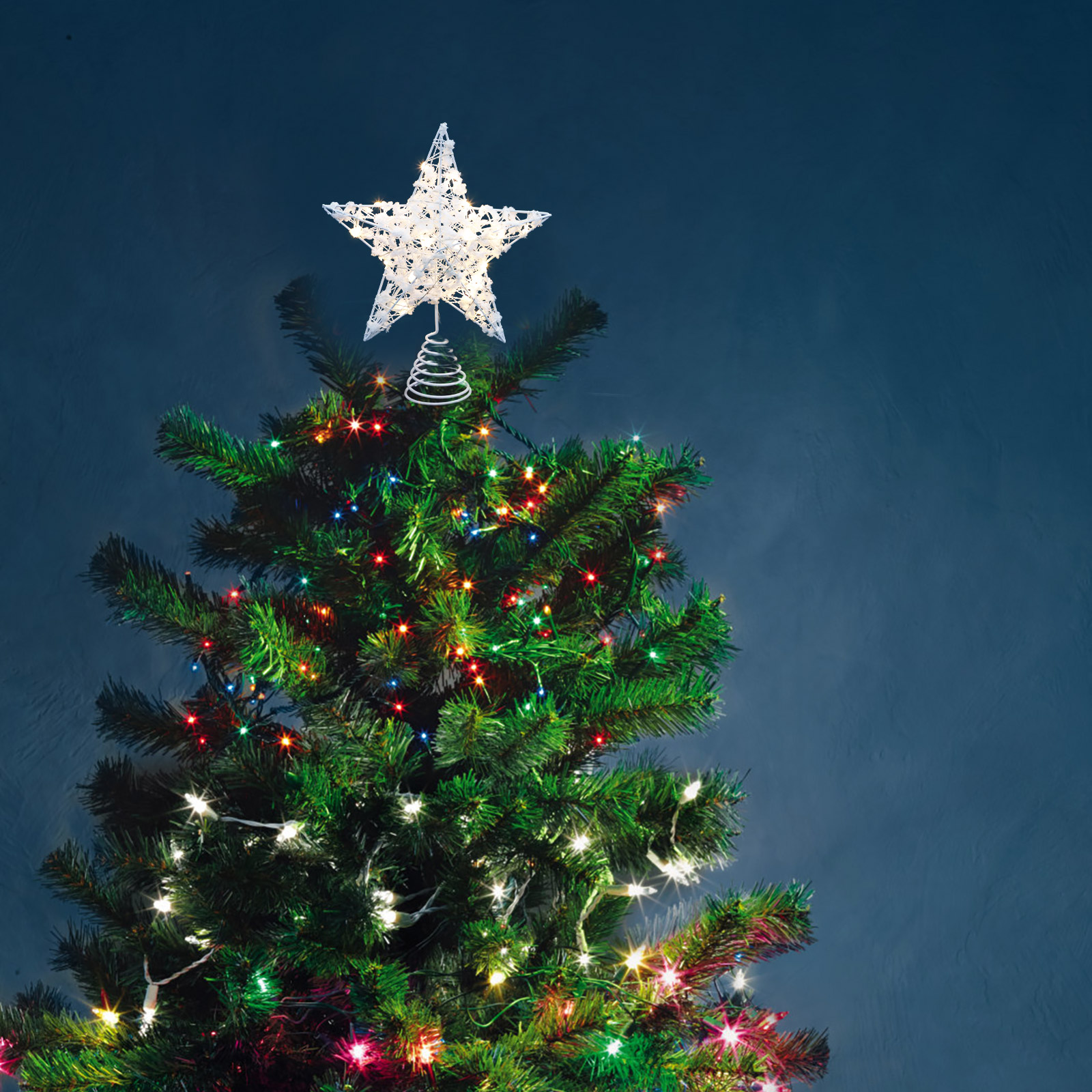 1Pcs Christmas Tree Star Lamp  - Star Tree Topper recensie en prijs