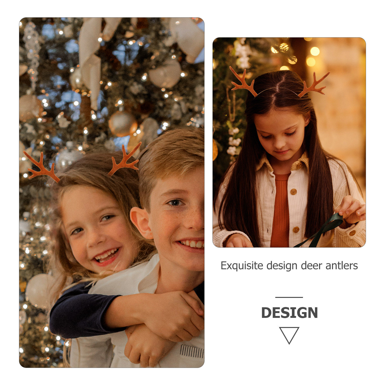 1Pair Reindeer Antlers Christm - Reindeer Antlers Headband recensie en prijs