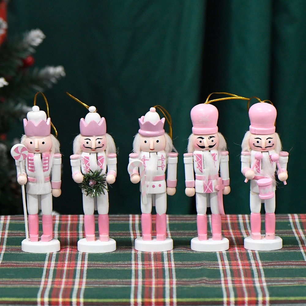 5PCS Macarone Powder Christmas - Nutcracker Figurine recensie en prijs