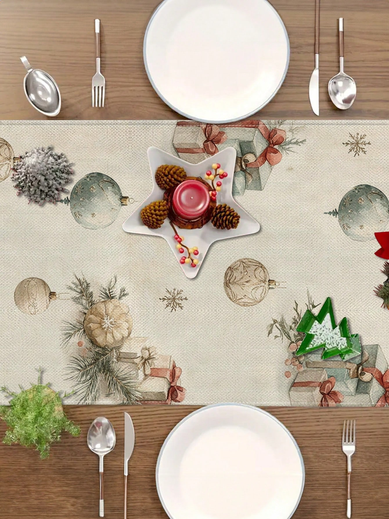 1pc Christmas Nutcracker & Bal - Christmas Table Runner recensie en prijs