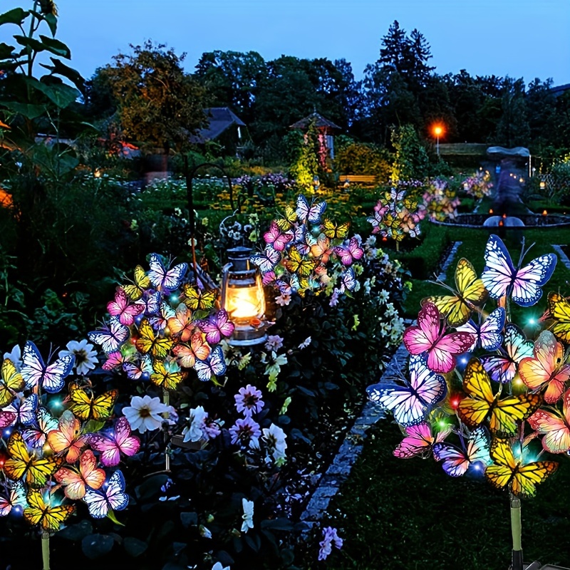 Solar LED Butterfly Garden Lig - Christmas Lights Outdoor recensie en prijs