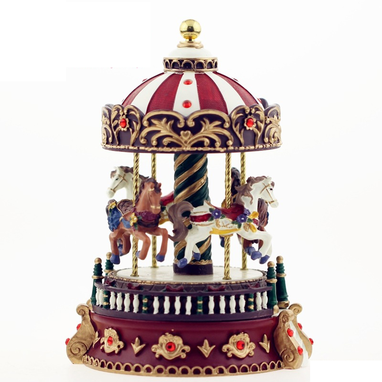 Carousel Music Box Christmas G - Snow Globe Musical recensie en prijs