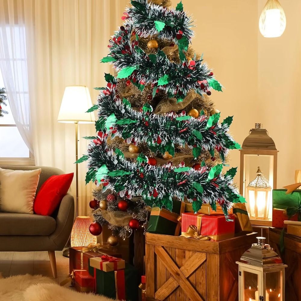 2PCS Reusable 2M Christmas Gar - Tinsel Garland Decoration recensie en prijs