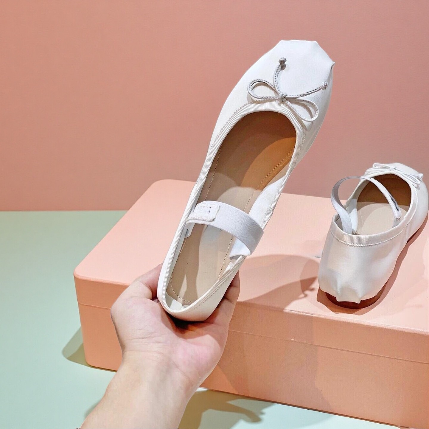 26SS Luxury Ballet Flats, Wome - Ribbon Bow Gift recensie en prijs