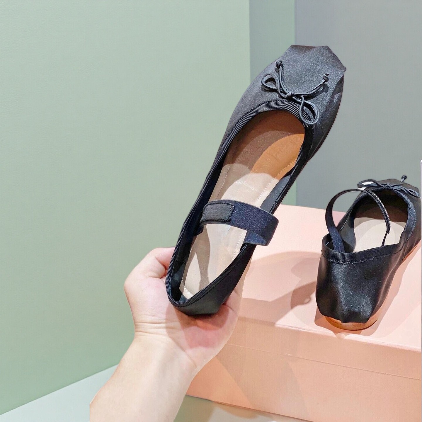 26SS Luxury Ballet Flats, Wome - Ribbon Bow Gift recensie en prijs