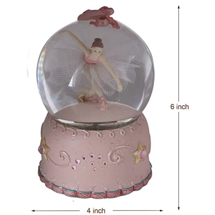 Ballerina Girl Swan Lake Rotat - Snow Globe Musical recensie en prijs