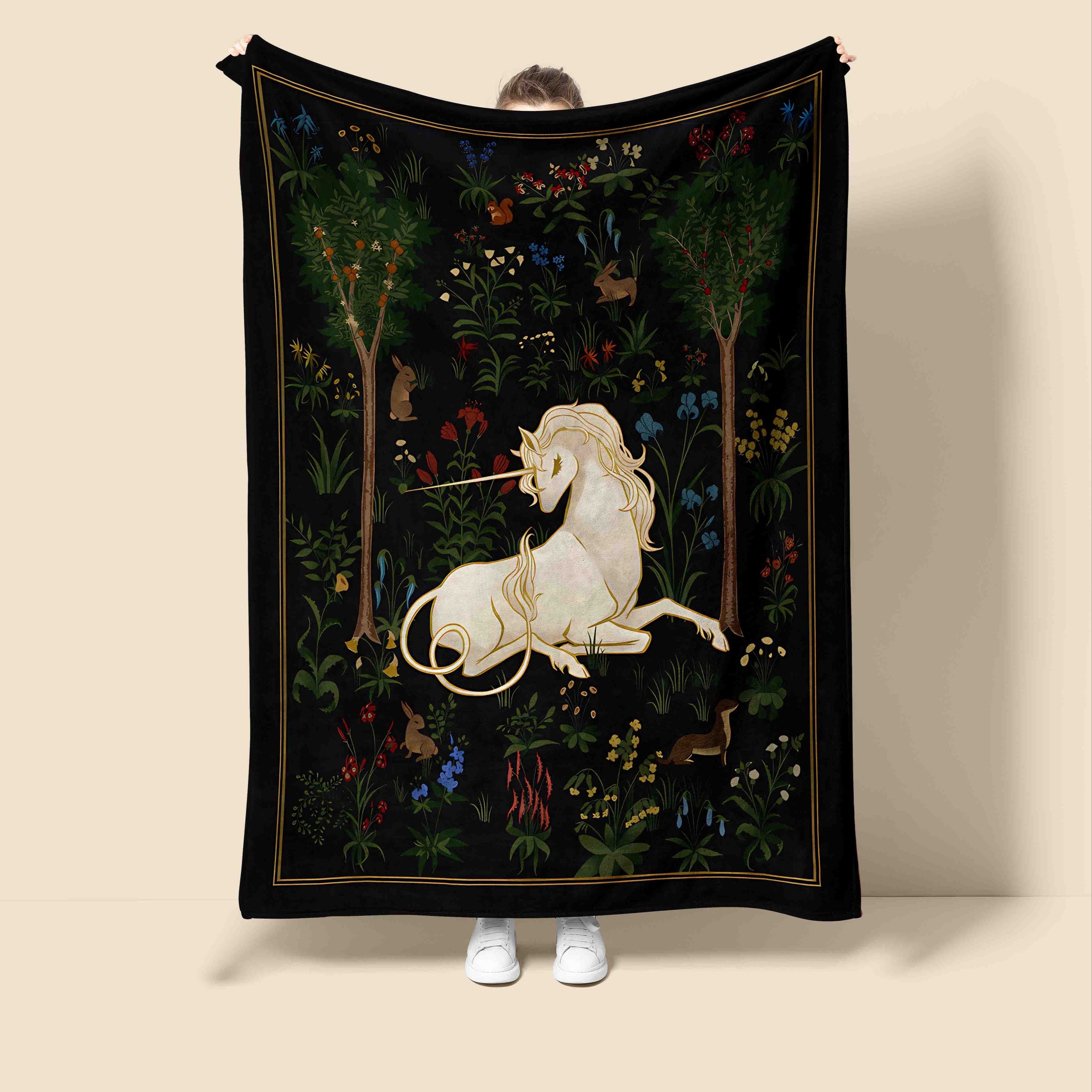 1pc Magical Unicorn Forest Thr - Christmas Throw Blanket recensie en prijs