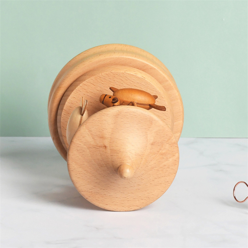 Wooden Carousel Music Box Orna - Snow Globe Musical recensie en prijs