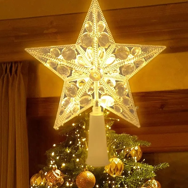 Glowing Christmas 15cm Tree To - Star Tree Topper recensie en prijs