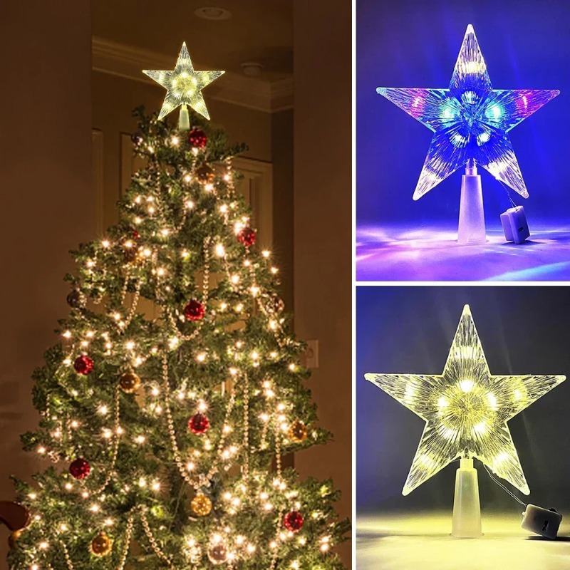 Glowing Christmas 15cm Tree To - Star Tree Topper recensie en prijs