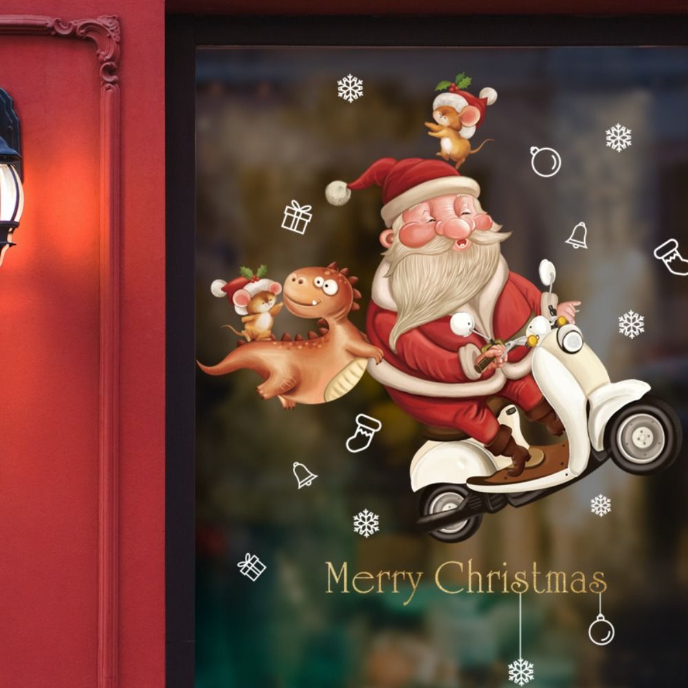 Funny PVC Christmas Window Gla - Snowflake Window Decal recensie en prijs