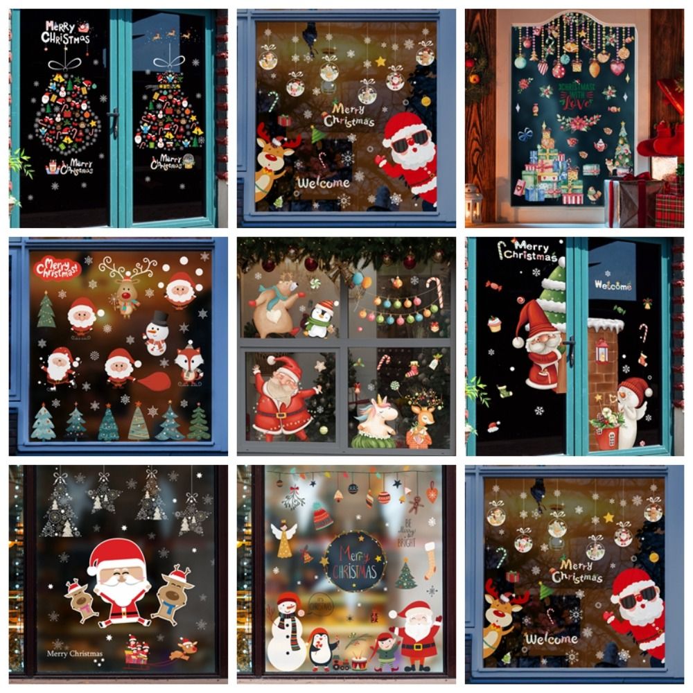 Funny PVC Christmas Window Gla - Snowflake Window Decal recensie en prijs