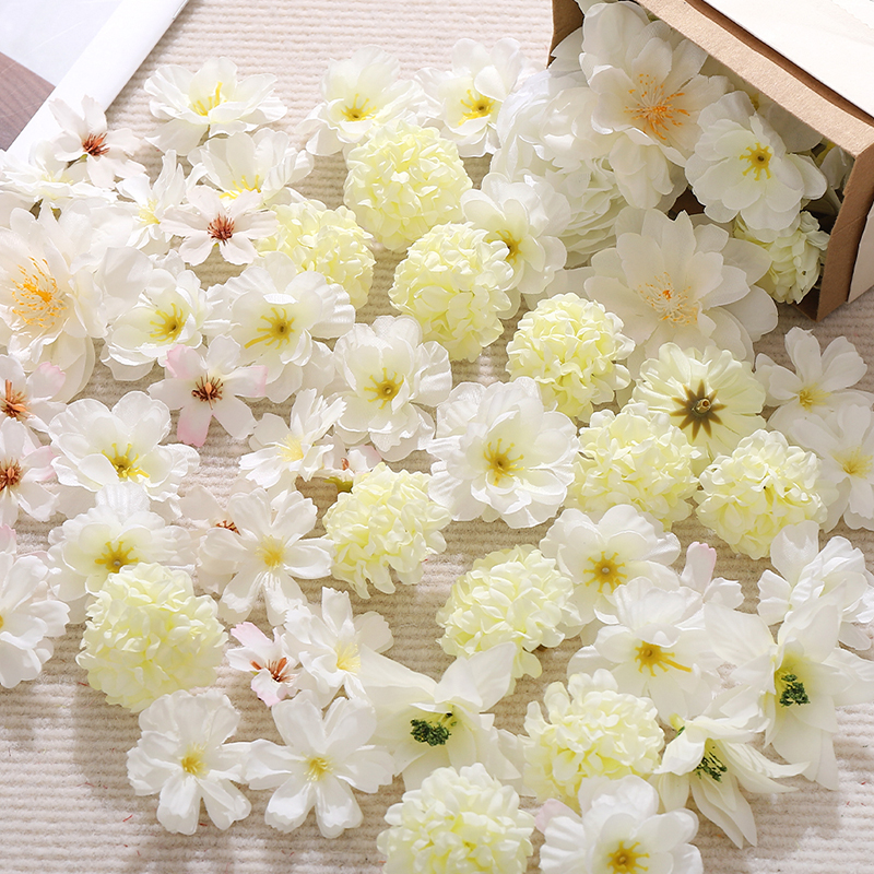 20Pcs Mix White Artificial Flo - Christmas Wreath Fake recensie en prijs