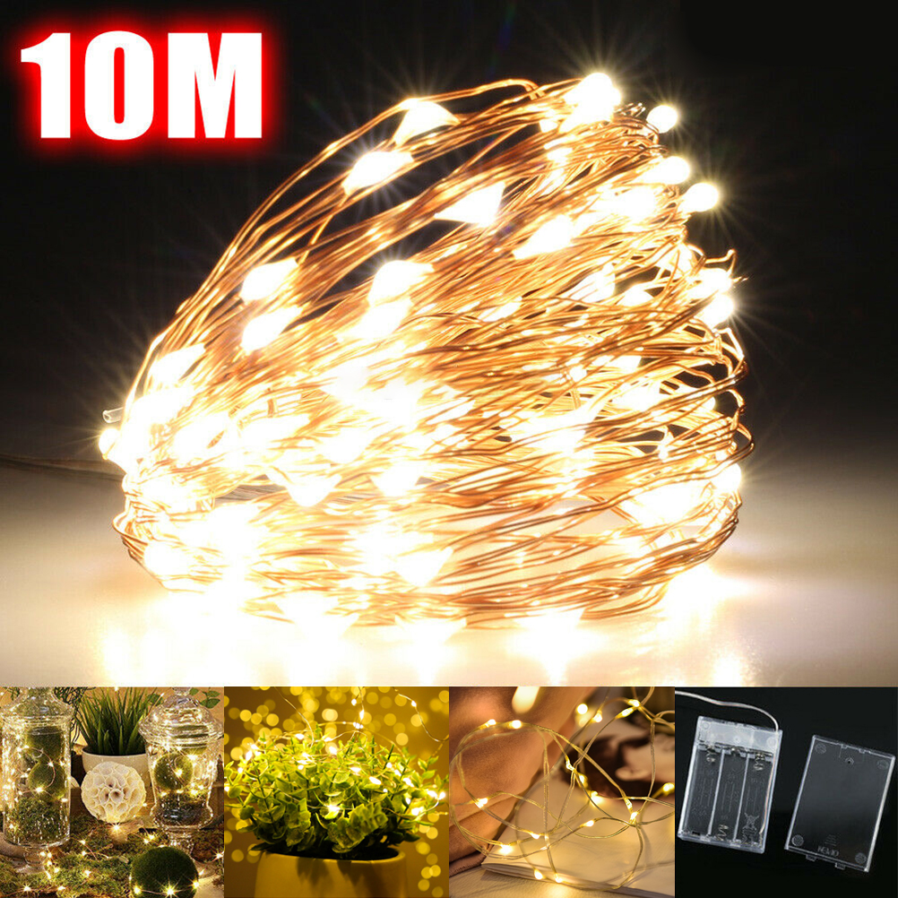 Copper Wire Lamp 10M LED Fairy - Led Fairy String Lights recensie en prijs