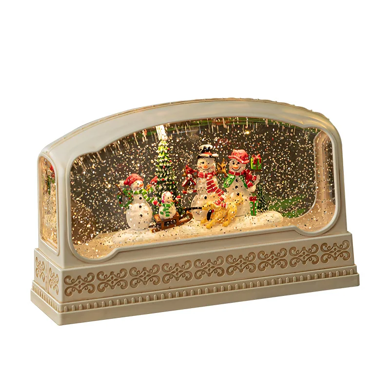 Rectangular Resin Snow Globe M - Snow Globe Musical recensie en prijs