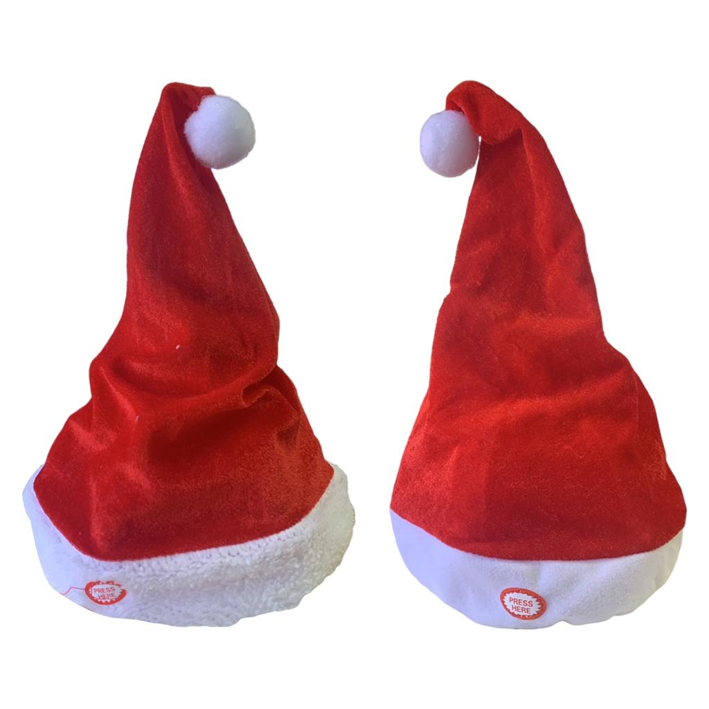 Singing Dancing Santa Hats Dec - Santa Hat Plush recensie en prijs