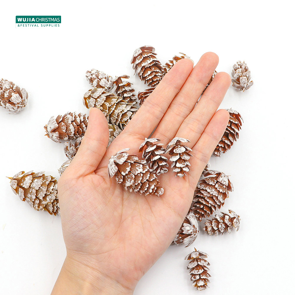 24Pcs Christmas Fake Pine Cone - Christmas Wreath Fake recensie en prijs