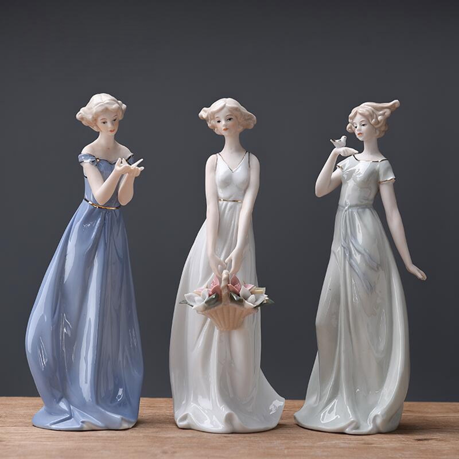 Porcelain Lady Statue Centerpi - Nutcracker Figurine recensie en prijs