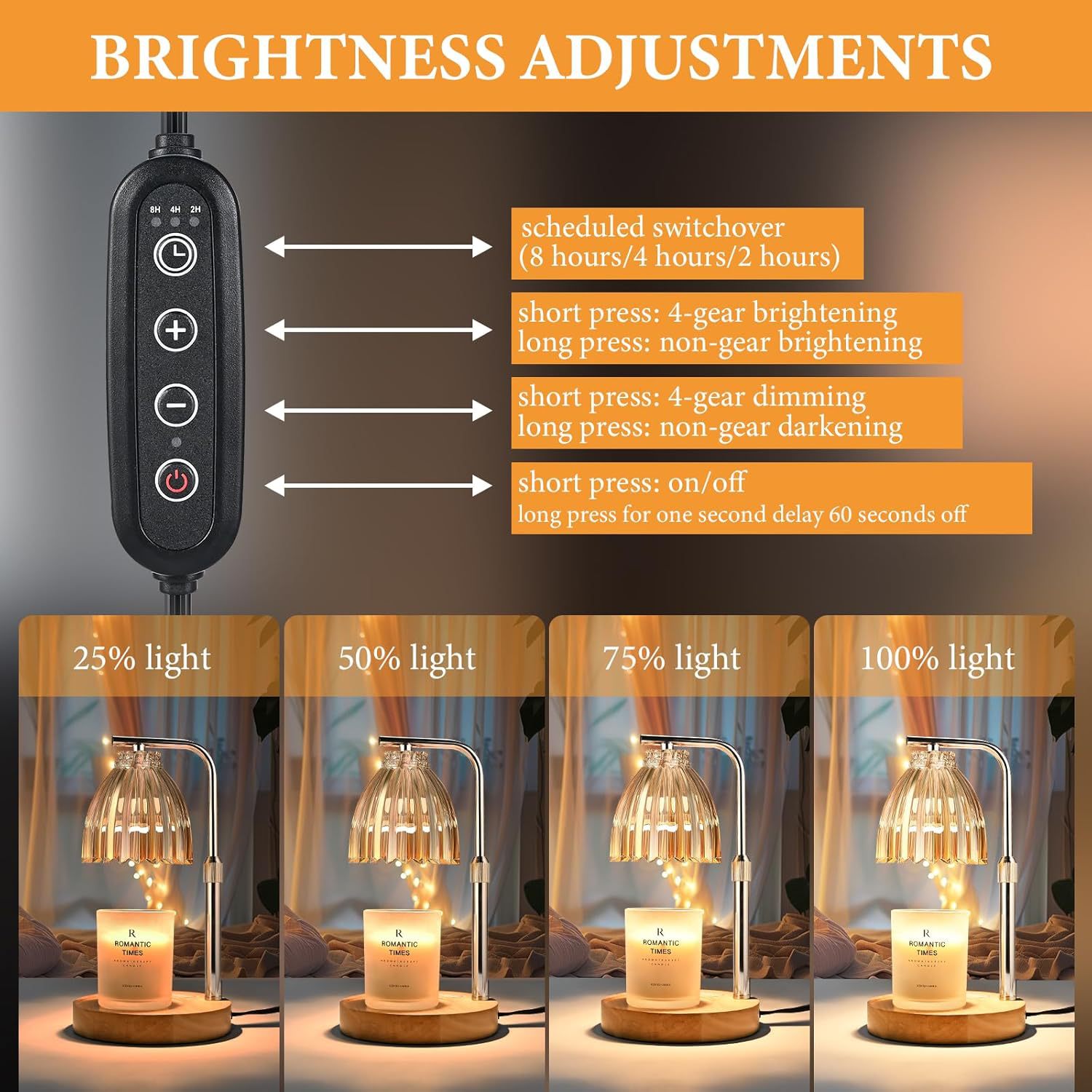 Adjustable Height Aromatherapy - Holiday Candle Set recensie en prijs