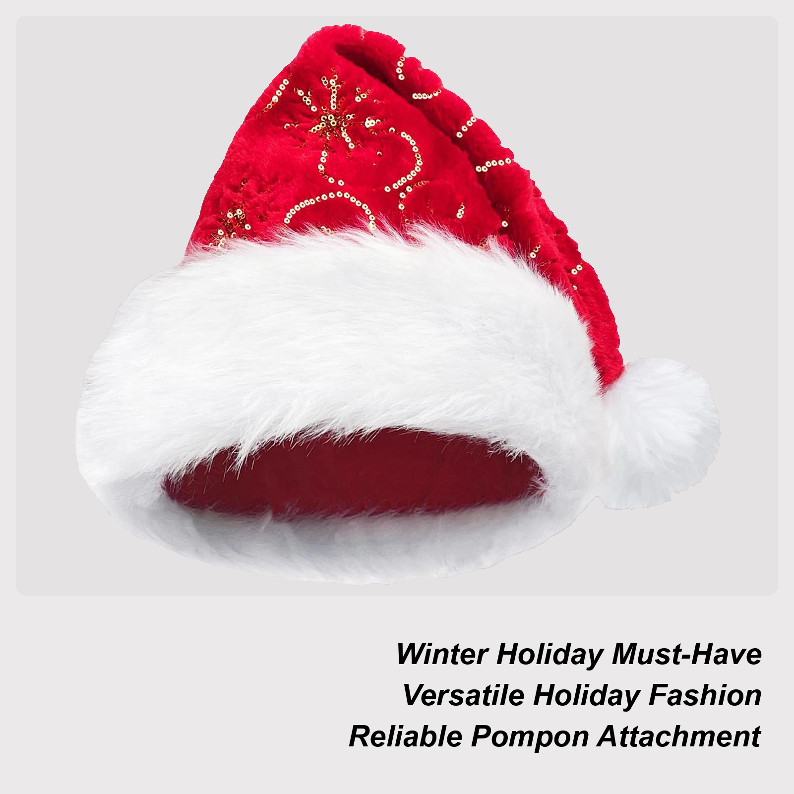 Plush Christmas Hat Portable W - Santa Hat Plush recensie en prijs