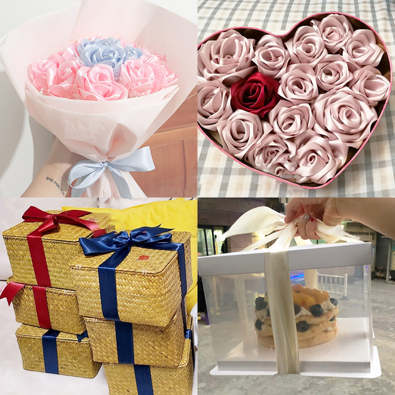 1Roll Satin Ribbon 4cm 25Yards - Ribbon Bow Gift recensie en prijs