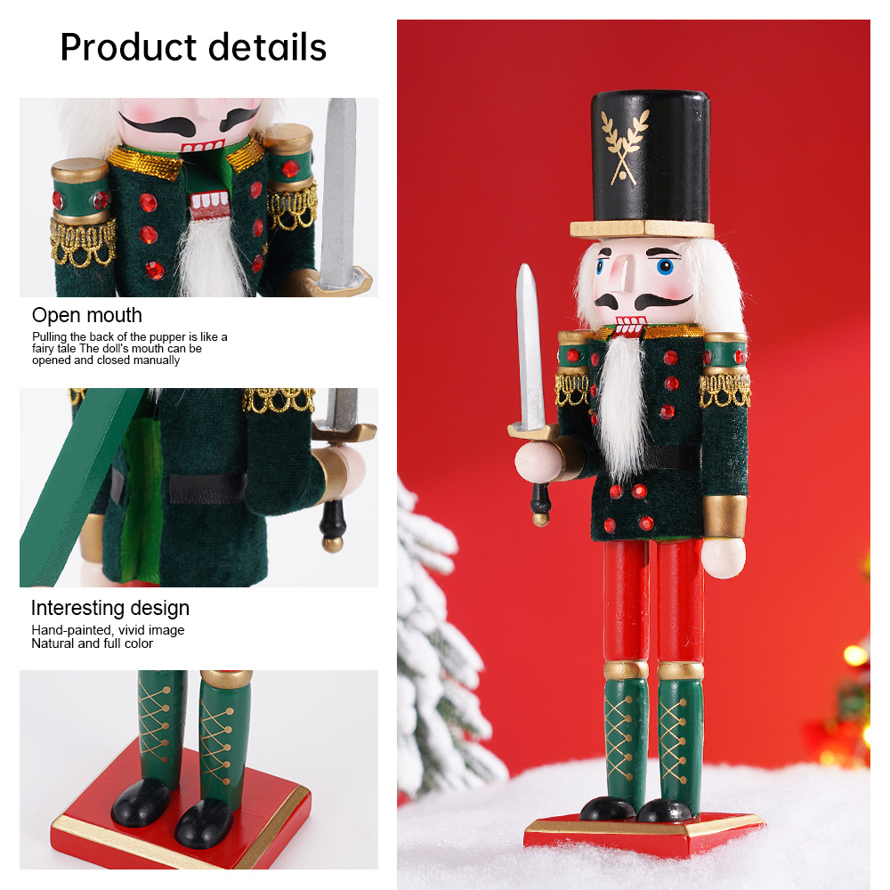 30cm Christmas Nutcracker Wood - Nutcracker Figurine recensie en prijs