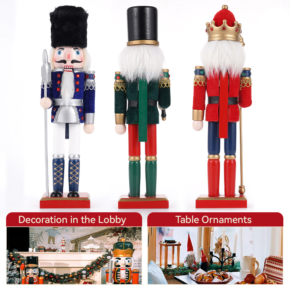 30cm Christmas Nutcracker Wood - Nutcracker Figurine recensie en prijs