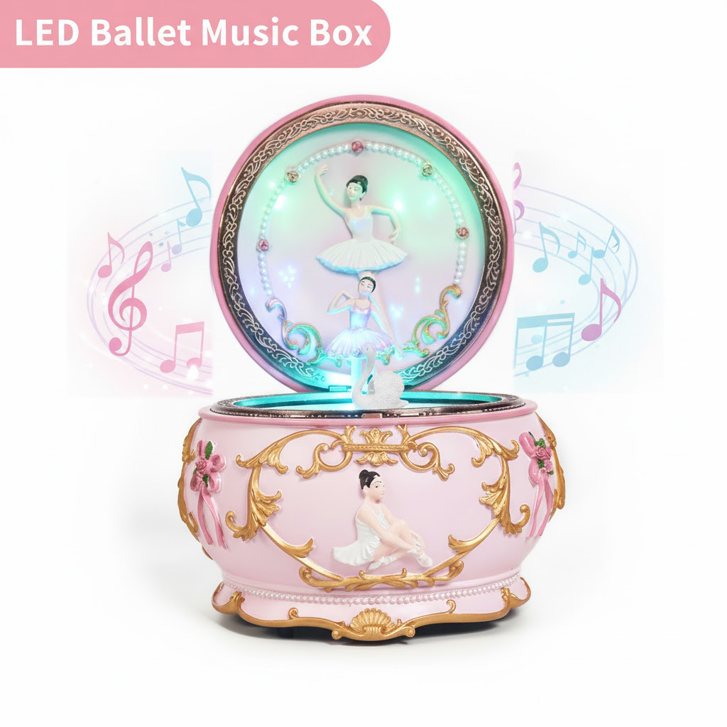 LED Rotating Ballerina Music B - Snow Globe Musical recensie en prijs