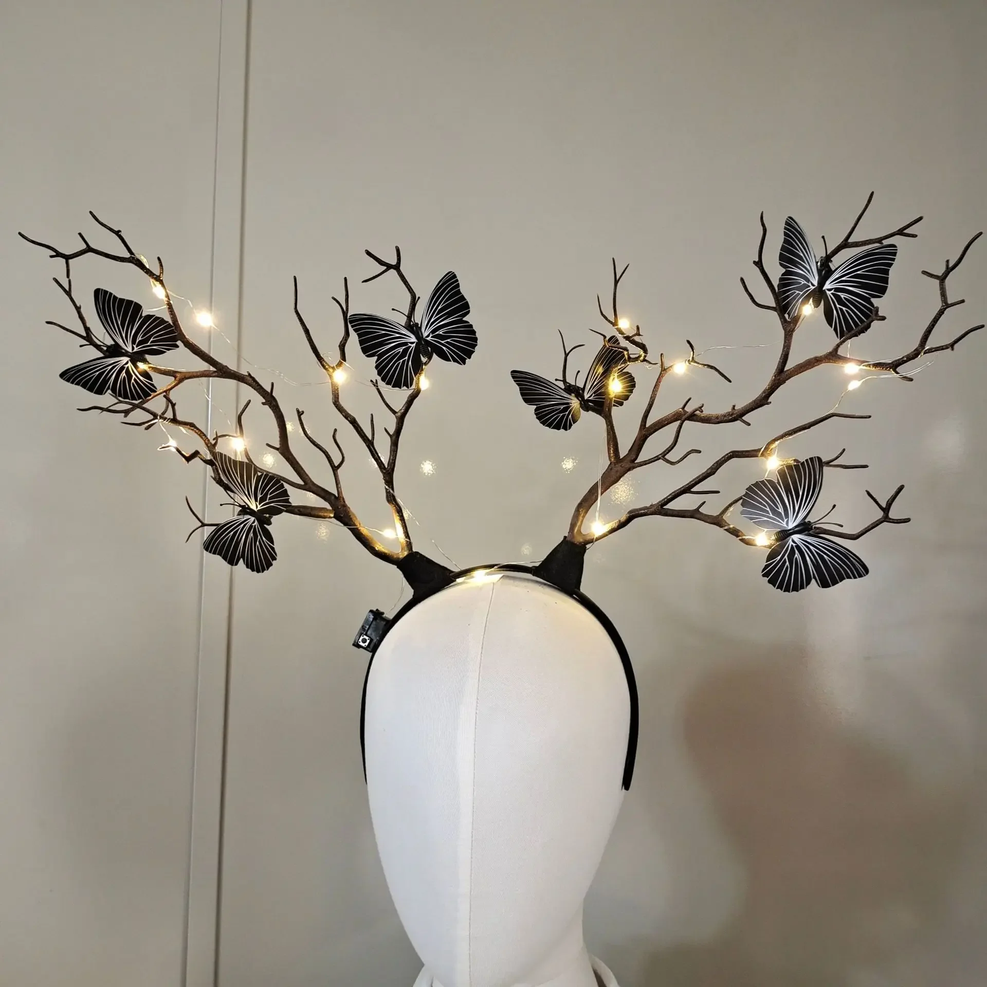 Women Girls Light Up Glowing R - Reindeer Antlers Headband recensie en prijs