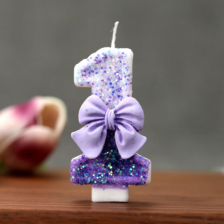 Creative Glitter Gradual Purpl - Holiday Candle Set recensie en prijs
