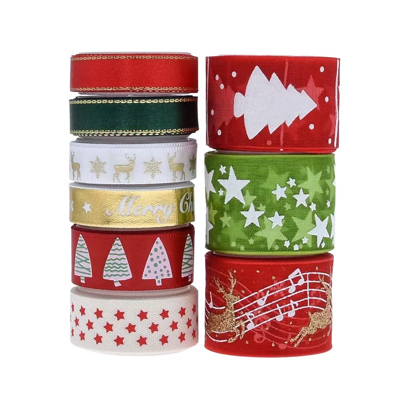 9pcs Christmas Ribbons Set Fes - Gift Box Wrap Set recensie en prijs