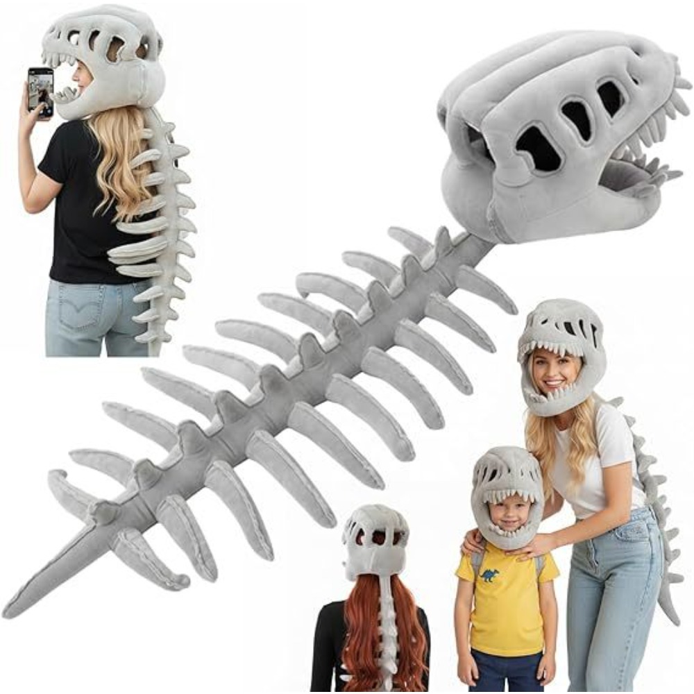 An interesting dinosaur skull  - Santa Hat Plush recensie en prijs
