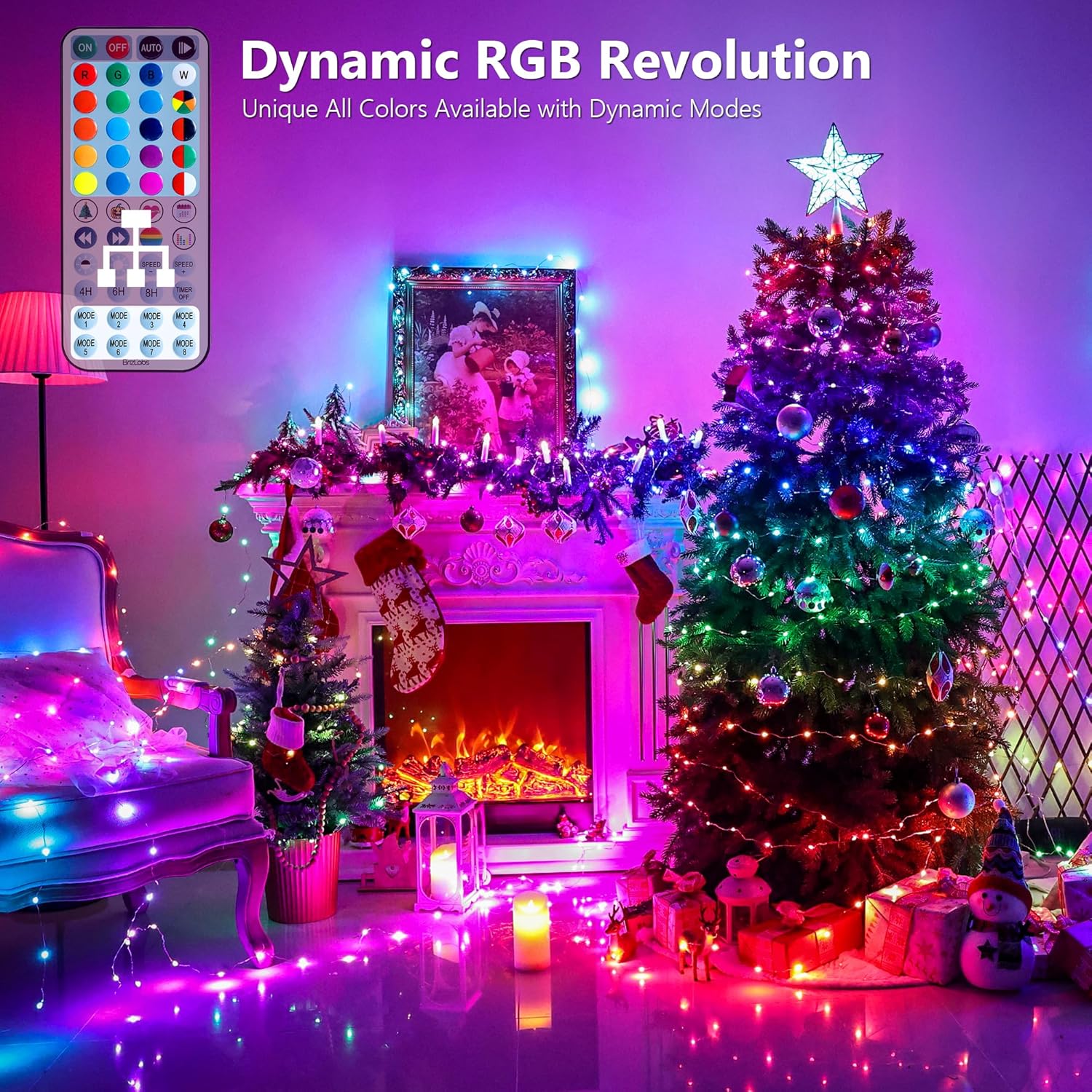 33ft 100 LED Red White Blue Fa - Led Fairy String Lights recensie en prijs