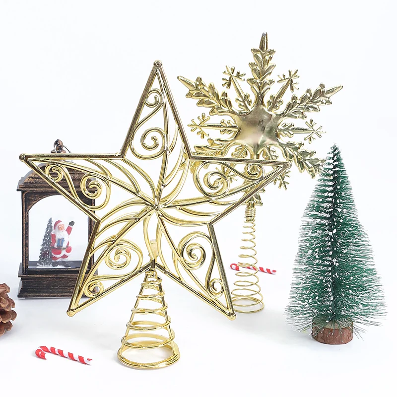 Gold Glitter Metal Tree Topper - Star Tree Topper recensie en prijs