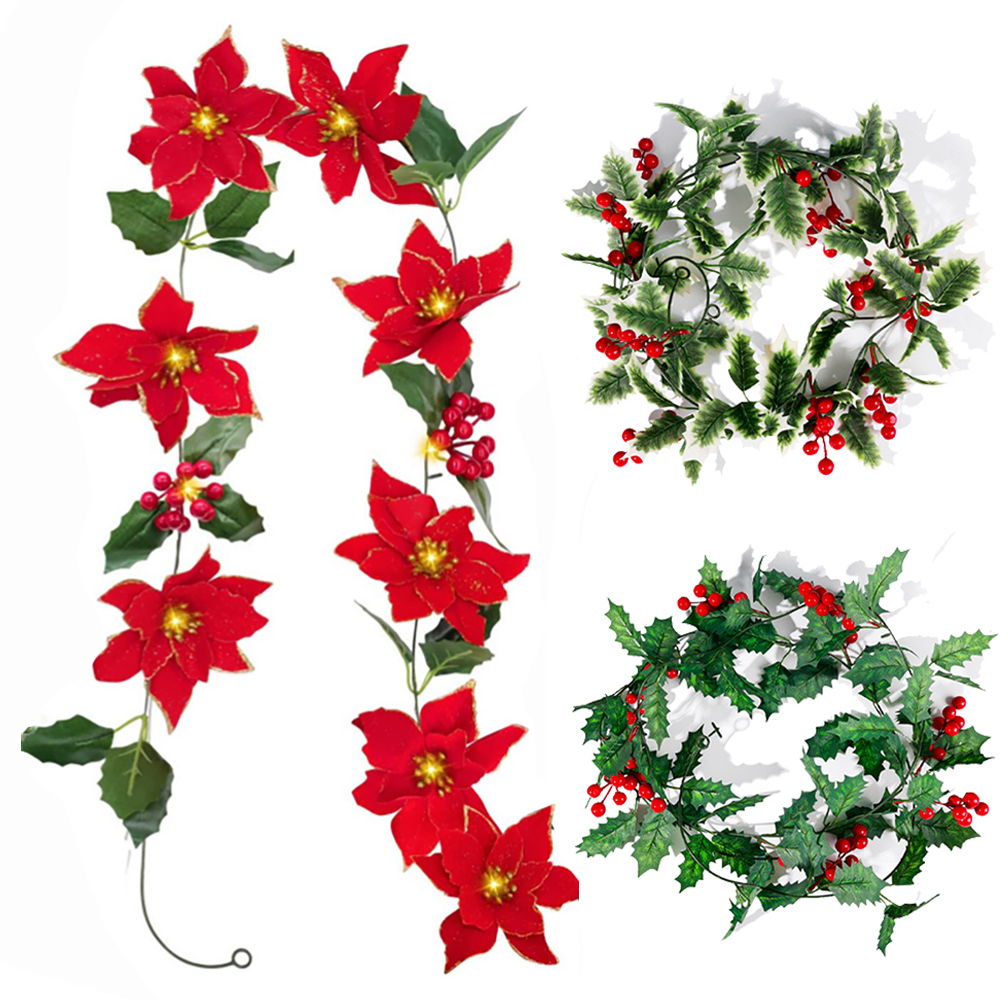 2M Christmas Artificial Holly  - Christmas Tree Artificial recensie en prijs