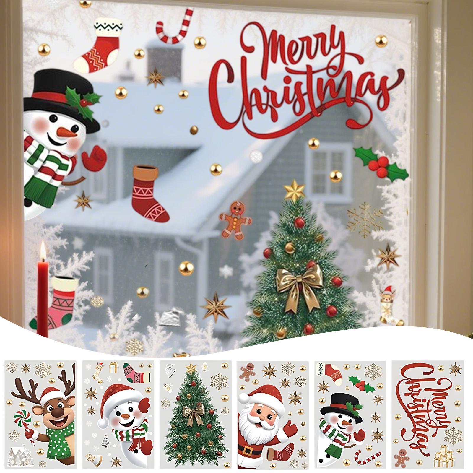 Christmas Window Decals Holida - Snowflake Window Decal recensie en prijs