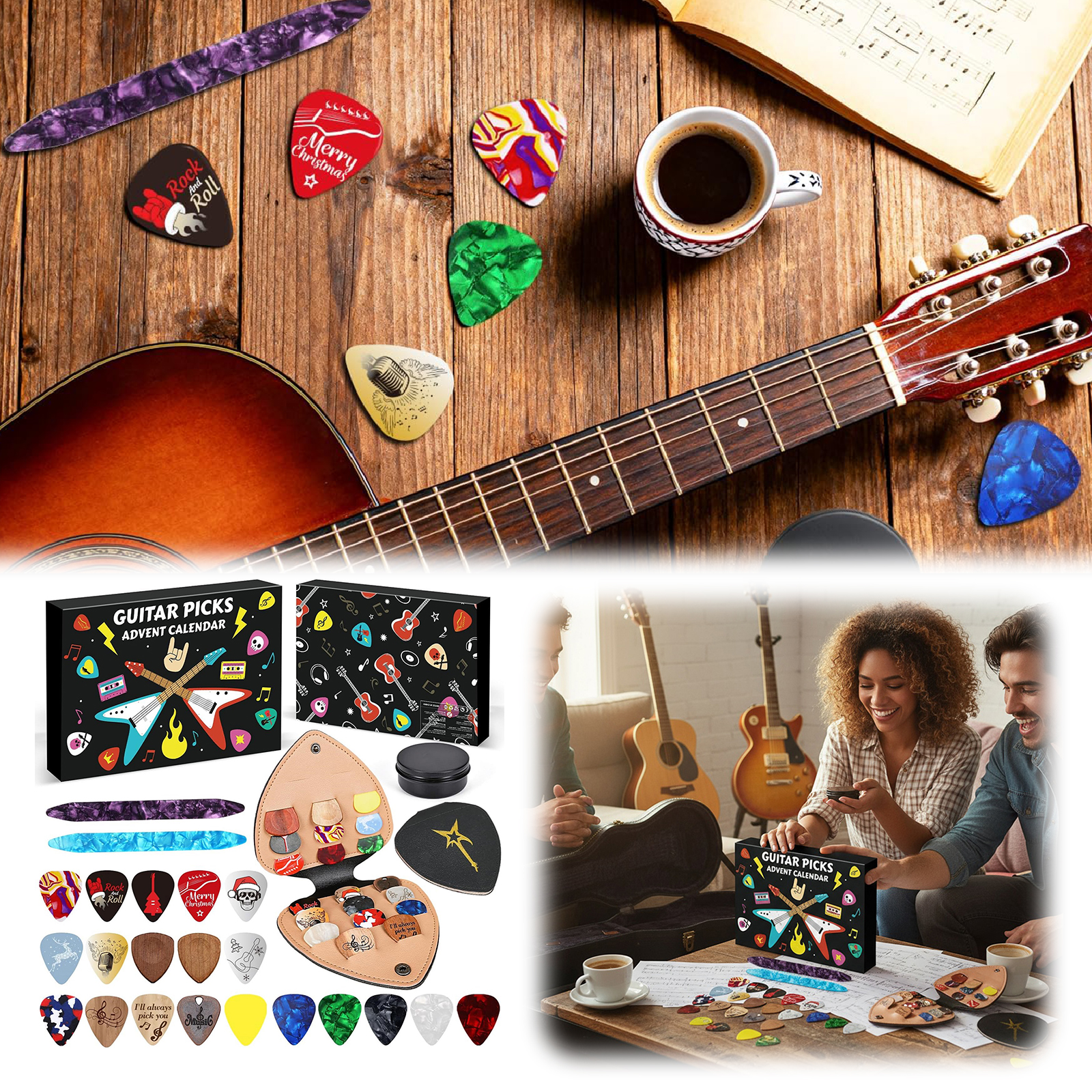 Guitar Picks Advent Calendar 2 - Advent Calendar Gift recensie en prijs