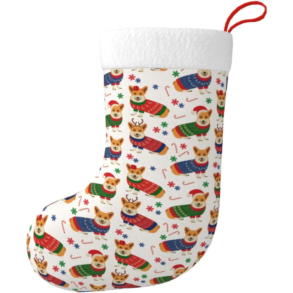 Christmas Corgi Dog Christmas  - Christmas Stocking Hanging recensie en prijs