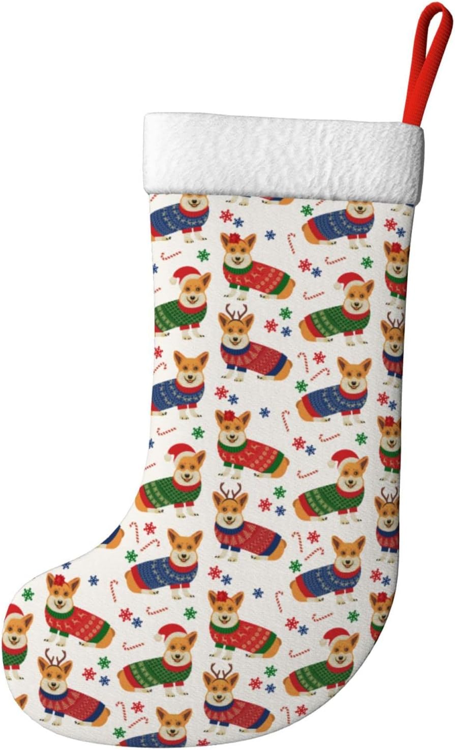 Christmas Corgi Dog Christmas  - Christmas Stocking Hanging recensie en prijs