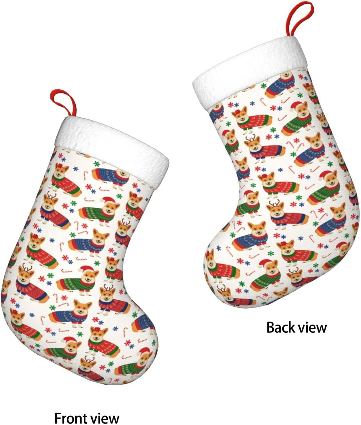 Christmas Corgi Dog Christmas  - Christmas Stocking Hanging recensie en prijs