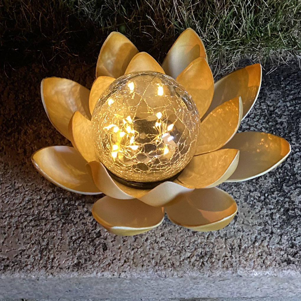 Lotus Shaped Garden Solar Ligh - Christmas Lights Outdoor recensie en prijs