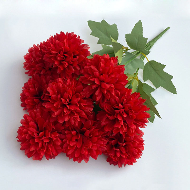 Artificial Flower Bouquet Chry - Christmas Wreath Fake recensie en prijs