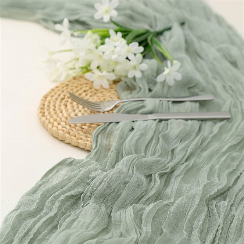 Semi-Sheer Gauze Wedding Party - Christmas Table Runner recensie en prijs
