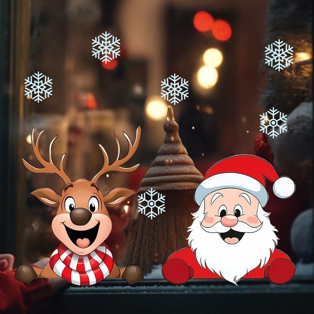 Festive Christmas Window Stick - Snowflake Window Decal recensie en prijs