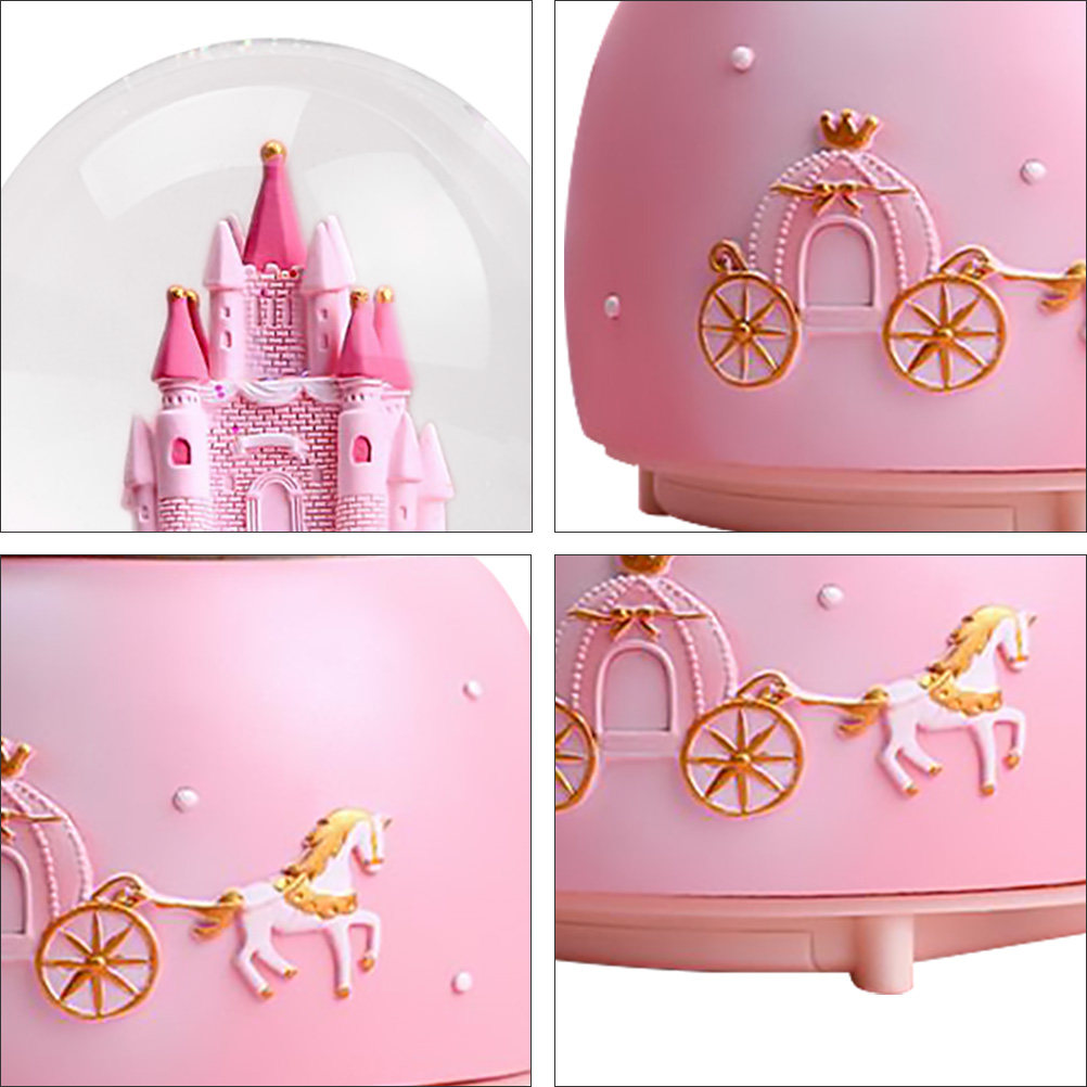 1Pcs Music Snow Globe Desktop  - Snow Globe Musical recensie en prijs