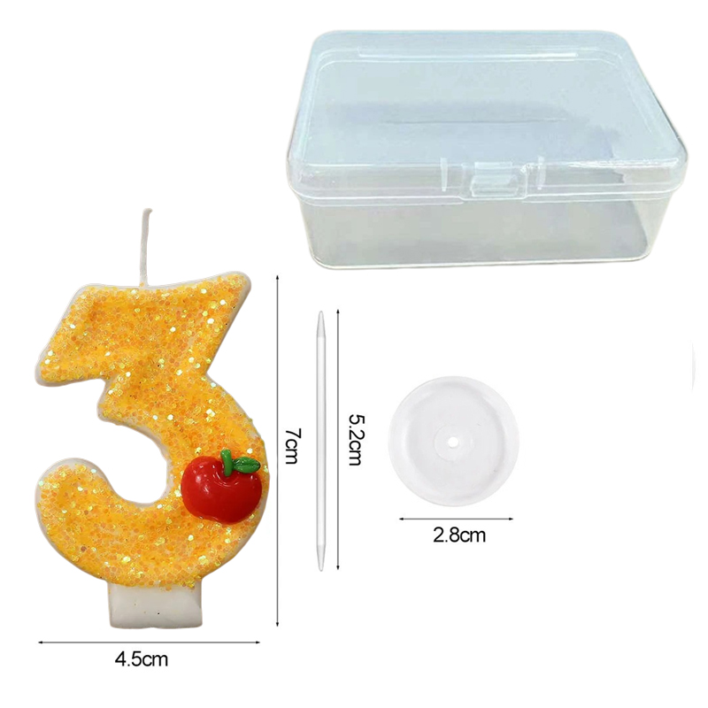 Red Apple Fresh Yellow Digital - Holiday Candle Set recensie en prijs