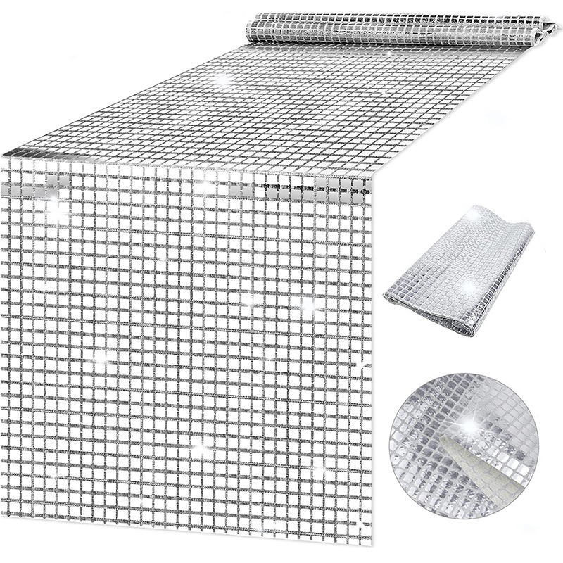 Shiny Mirror Gold/Silver Foil  - Christmas Table Runner recensie en prijs