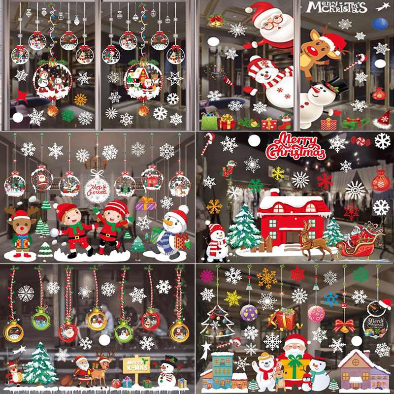 Merry Christmas Decoration Win - Snowflake Window Decal recensie en prijs