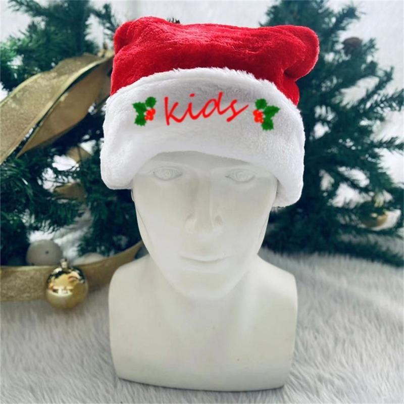 P88A Embroidery Christmas Sant - Santa Hat Plush recensie en prijs